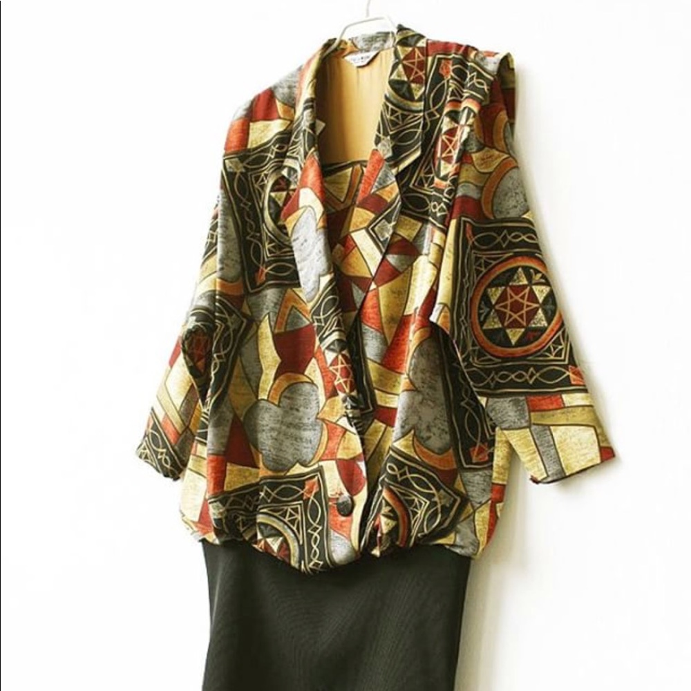 Gorgeous Picasso dress- wear it to museums! Sz.L